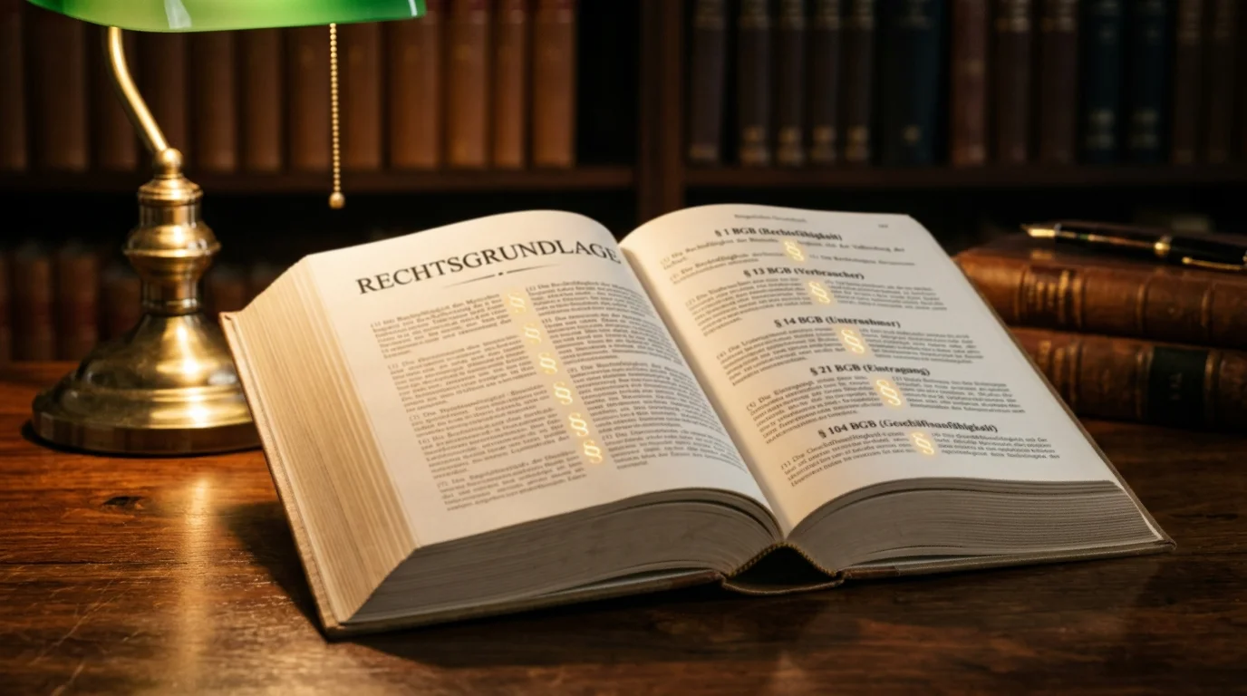 Aufgeschlagener Gesetzestext mit den Paragraphen des Glücksspielstaatsvertrags zur Spielersperre