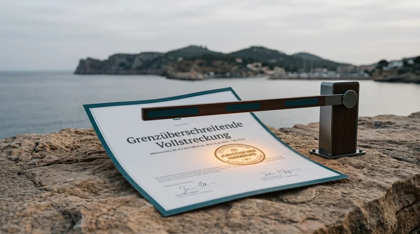 Symbol für das Durchsetzungshindernis bei Malta-Anbietern und der Bill 55