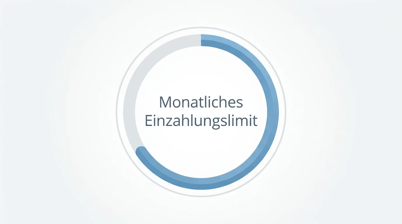 Abstrakte Messanzeige als Sinnbild für das anbieterübergreifende monatliche Einzahlungslimit von 1.000 Euro
