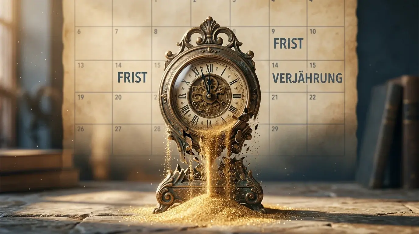 Symbol für die dreijährige Verjährungsfrist bei Rückforderungsansprüchen